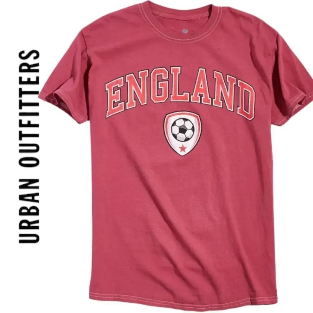 NEW England UO Urban Outfitters Soccer Team Shirt T-Shirt Tee L